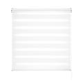 Blindecor - Lira. DoubleLayered Roller Blind, Night and Day, Off- white, 100x250 cm