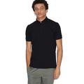 Armani Exchange Men's Small Logo Everyday Polo Shirt, Black (Black 1200), X-Large