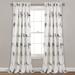 Rowley Birds Room Darkening Window Curtain Panels Blue/Gray 52X95+2 Set - Half Moon 16T003352