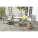 Carson 4 Pc Outdoor Set in Grey Wash/Beige - Safavieh PAT7005B