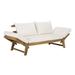 Tandra Modern Contemporary Daybed in Natural/Navy - Safavieh PAT6745D