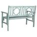 Piedmont Folding Bench in Beach House Blue - Safavieh PAT6714B