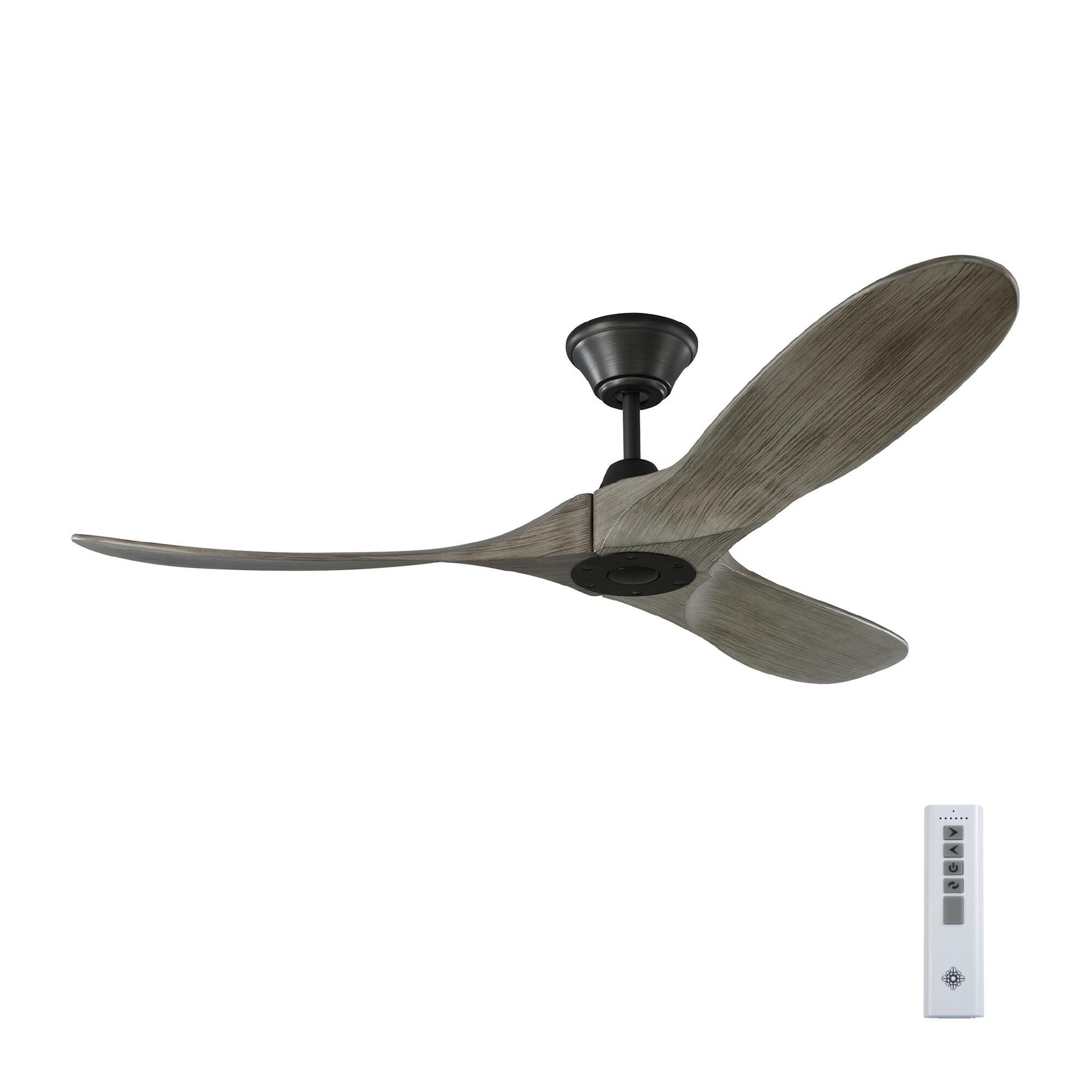 Visual Comfort Fan Collection Maverick II 52 Inch Ceiling Fan with Light Kit - 3MAVR52AGPD