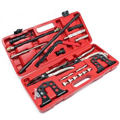25 teiliges Druckluft Ventilfederspanner Ventilfeder Set, Federspanner für Ventilschaftdichtung,