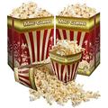 Mac-Corns Event Bulk Pack - 2.7kg Salted & Sweet Popcorn Mix ~ Serving Cartons + 50 Popcorn Tubs + 2 Scoops