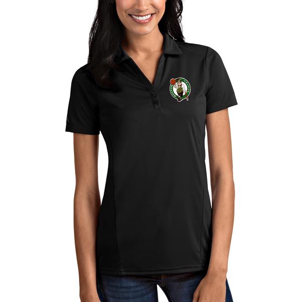 womens-antigua-black-boston-celtics-tribute-polo/