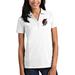 Women's Antigua White Portland Trail Blazers Tribute Polo