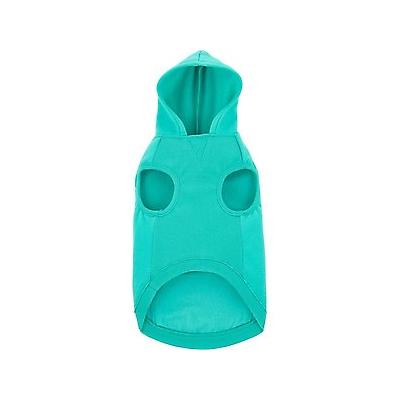 Frisco Dog & Cat Basic Hoodie, Teal, Large