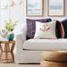 Eastern Accents Newport by Barclay Butera Square Pillow Cover & Insert Down/Feather | 22 H x 22 W x 1 D in | Wayfair 7WBB-DEC-225