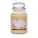 A Cheerful Candle LLC Creamy Vanilla Scented Jar Candle Paraffin in White | 7 H x 4 W x 4 D in | Wayfair CC108