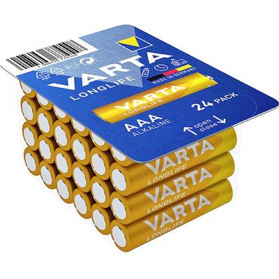 Longlife aaa Big Box 24 Micro (AAA)-Batterie Alkali-Mangan 1200 mAh 1.5 v 24 St. - Varta Image