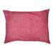 Tucker Murphy Pet™ Byrge Designer Rectangle Pillow Fleece, Polyester in Red/Pink | 32.5 H x 42.5 W x 14 D in | Wayfair