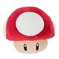 Mario Kart T12955A Peluche Mochi Champignon 40 cm Club Mocchi 40cm Super Red Mushroom Extra Large Plush, Multicolour