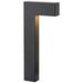 Atlantis 15" High Satin Black Energy Smart LED Path Light