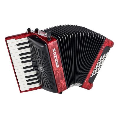 Hohner Bravo II 48 Red silent key