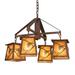 Meyda Lighting 28 Inch 4 Light Chandelier - 192455