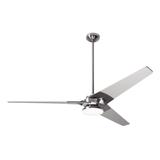 Modern Fan Company Torsion 62 Inch Ceiling Fan with Light Kit - TOR-BN-62-WH-272-003