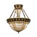 Meyda Lighting 19 Inch 4 Light Semi Flush Mount - 150922