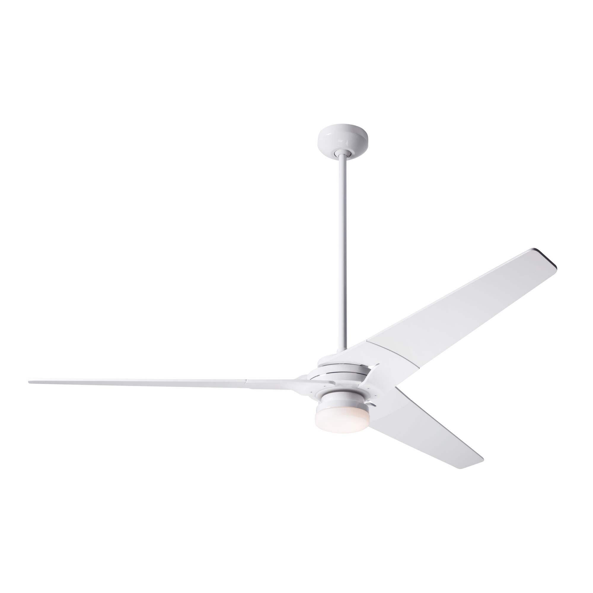 Modern Fan Company Torsion 62 Inch Ceiling Fan with Light Kit - TOR-GW-62-NK-271-005