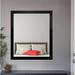 Heavner Modern & Contemporary Bathroom Mirror Metal in Black Laurel Foundry Modern Farmhouse® | 36 H x 32 W x 0.75 D in | Wayfair