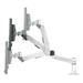 RightAngle Products Hover Series Height Adjustable Universal Pole Mount in Gray | 4 H x 13.5 W in | Wayfair HS3111