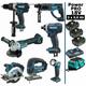 Pack Makita Power pro 7 outils 18V: DDF458 + DHR202 + DGA504 + DTD152 + DJV180 + DSS610 + DEADML802