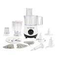 Nutri-Q 34780 Food Processor & Coffee Grinder / 2 Speeds & Pulse Function / 11 Individual Dishwasher Safe Attachments / Safety Lock System / Slice, Shred, Grate, Grind, Crush & Blend