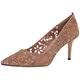 SJP by Sarah Jessica Parker Women's Fawn 70 Closed-Toe Pumps, Beige (Marylou Cork), 4 UK