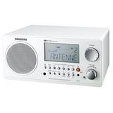 Sangean WR-2 Digital AM/FM Table Top Radio - White screenshot. Clock Radios directory of Electronics.