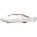 Fitflop Women's Sparkle Classic Iqushion Flip Flops, White Urban White 194, 7 UK