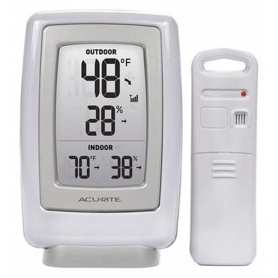 ACURITE 00611A4 Digital Thermometer,4-13/16" H,3-1/2" W,-40 to 158 Deg.