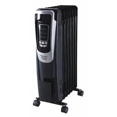 DAYTON 53TY91 Portable Electric Heater, 1500W, 120V AC, 1 Phase, 5118 BtuH,