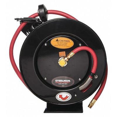 STEELMAN 98457-IND Steelman 3/8" x 35 ft. Air Hose Reel, Max 300 psi, w/Hose