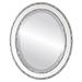 Astoria Grand Minerva Oval Traditional Beveled Accent Mirror Wood in Brown | 33 H x 27 W x 1 D in | Wayfair AA5741EF898F4BBEAEC63B7E63BAE6FF