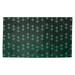 Black/Green 63 x 39 x 0.25 in Area Rug - Latitude Run® Avicia Lattice Green/Black Area Rug Polyester | 63 H x 39 W x 0.25 D in | Wayfair