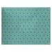 Latitude Run® Avicia Ornate Circles by Katelyn Elizabeth Tapestry Polyester in Blue/Green | 27.5 H x 37.5 W in | Wayfair