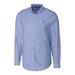 Men's Cutter & Buck Blue Indianapolis Colts Big Tall Stretch Oxford Long Sleeve Woven Button-Down Shirt