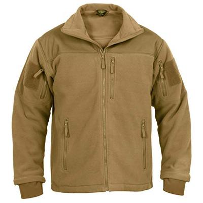 Rothco Spec Ops Tactical Fleece Jacket, Coyote, X-Large