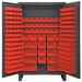 Durham Manufacturing 78" H x 48" W x 24" D Lockable Cabinet in Red | 78 H x 48 W x 24 D in | Wayfair HDC48-162-1795