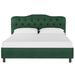 Willa Arlo™ Interiors Pires Tufted Upholstered Low Profile Platform Bed Polyester | 41 H x 62 W x 83 D in | Wayfair