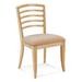 Wade Logan® Ayaina Dining Chair Wood/Upholstered in Brown | 35.25 H x 24 W x 24 D in | Wayfair E98BA670129D43228F18DC5116B1B63A