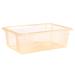 Carlisle Food Service Products 12.5 gal Rectangle Plastic Food Storage Container Plastic in Yellow | 9 H x 26 W x 18 D in | Wayfair 10622C22