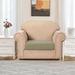 Winston Porter Stretch Textured Grid Box Cushion Armchair Slipcover Polyester | 9 H x 27.5 W x 25 D in | Wayfair 1DE306EB2D7E4CEFBC6286303AEFF078