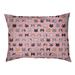 Tucker Murphy Pet™ Campion Kitty Cat Bed Designer Pillow Fleece, Polyester in Pink | 14 H x 32.5 W x 42.5 D in | Wayfair
