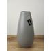 Le Present Drop Wide Tall Ceramic Vase 13.7" Height Ceramic in Gray | 13.7 H x 7.5 W x 7.5 D in | Wayfair D380.097