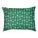 Tucker Murphy Pet™ Campion Ghost Cat Bed Designer Pillow Fleece, Polyester in Green | 14 H x 32.5 W x 42.5 D in | Wayfair