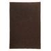 Brown 0.5 in Area Rug - Colonial Mills Tanguay Wool Blend Reversible Area Rug - Cocoa Nylon/Polypropylene/Wool | 0.5 D in | Wayfair CY64R060X096S