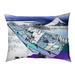 Tucker Murphy Pet™ Casias Katsushika Hokusai Ushibori in Hitachi Province Outdoor Cat Designer Pillow Fleece, | 9.5 H x 29.5 W x 19.5 D in | Wayfair
