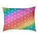 Tucker Murphy Pet™ Byrge Shooting Stars Cat Designer Pillow Fabric in Red/Pink/Green | 32.5 H x 42.5 W x 14 D in | Wayfair