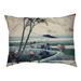 Tucker Murphy Pet™ Castano Katsushika Hokusai Ejiri in Suruga Province Cat Designer Pillow Fleece, Polyester | 9.5 H x 29.5 W x 19.5 D in | Wayfair